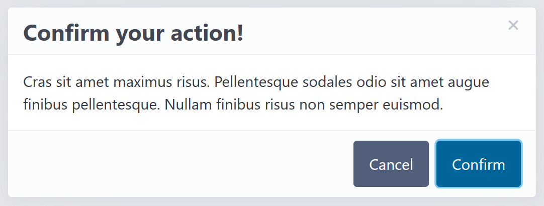 PicoCSS's confirm dialog