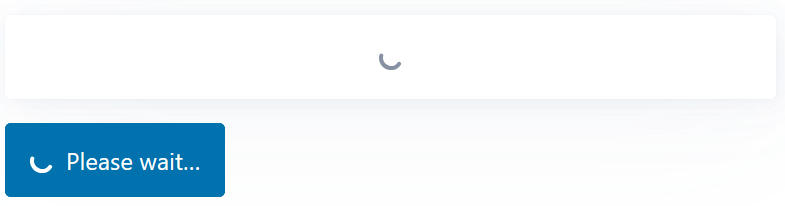 PicoCSS's loading card and loading button